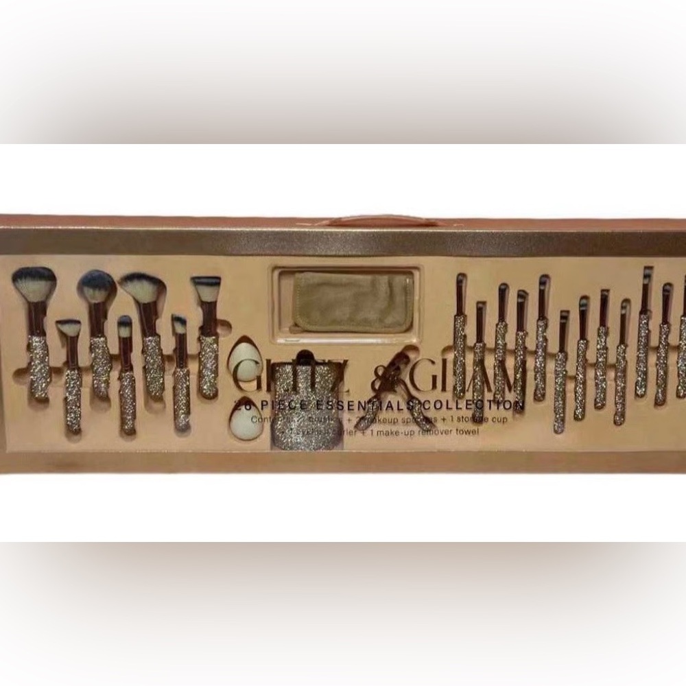 Glitz & Glam Collection Makeup Brush Set